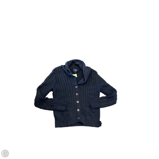 Cardigan By Chaps In Navy, Size: L