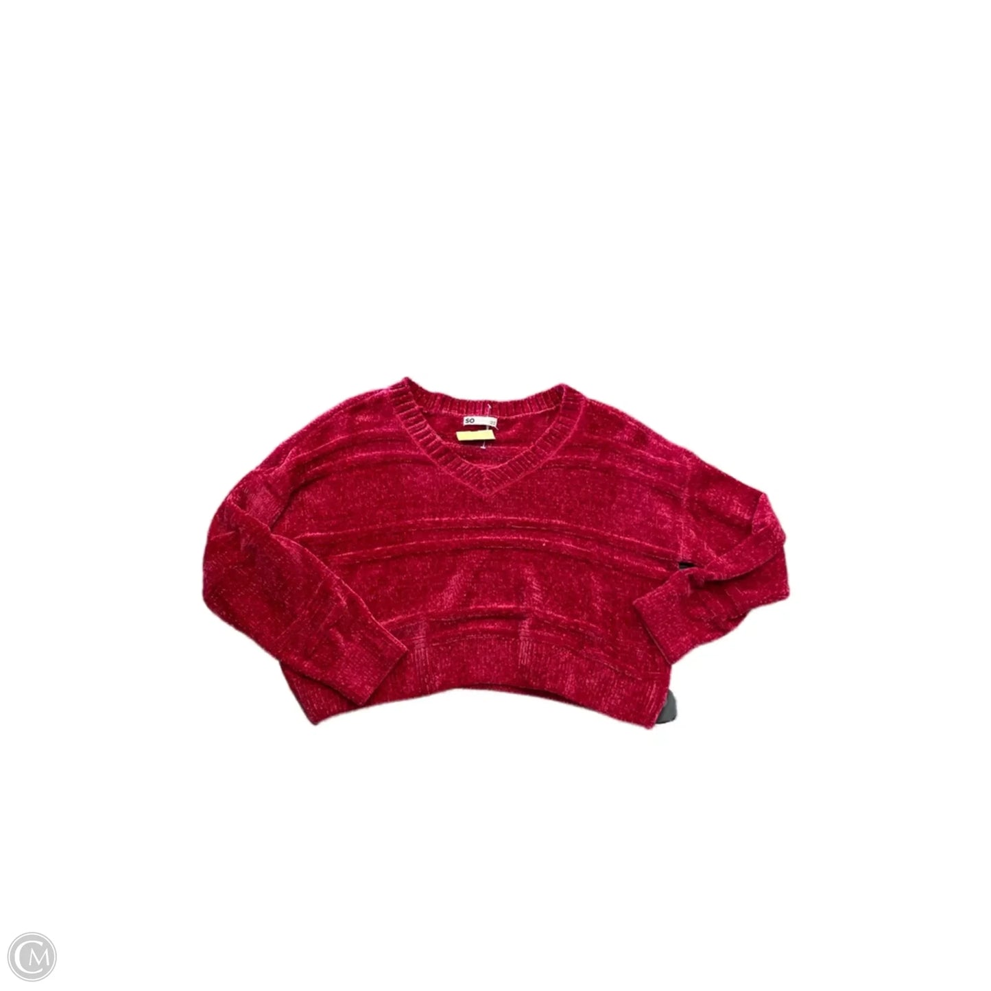 Sweater By So In Red, Size: L