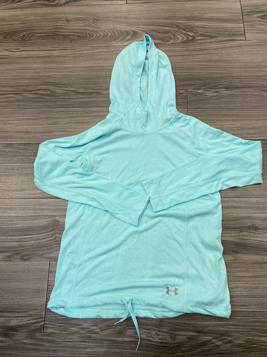 Athletic Top Long Sleeve Hoodie By Under Armour  Size: Xs