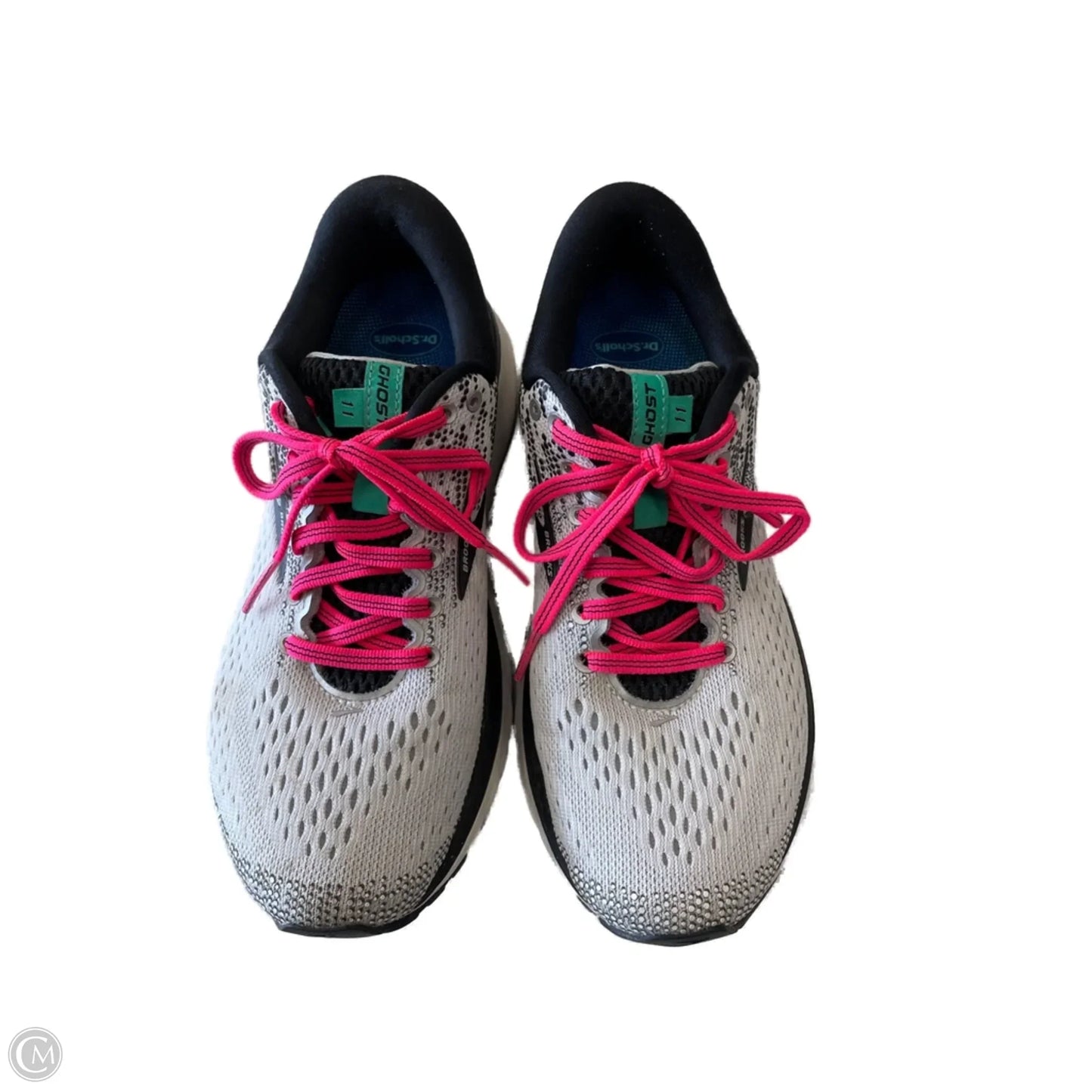 Shoes Athletic By Brooks In White, Size: 7.5