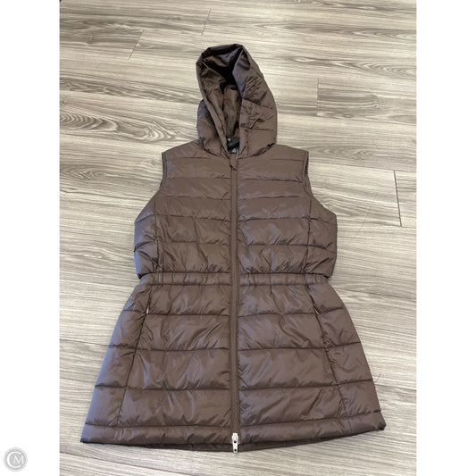 Vest Puffer & Quilted By Cma In Brown, Size: Xs