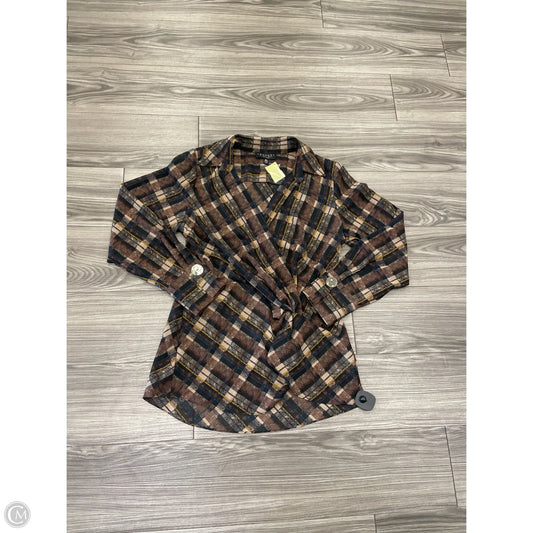 Dress Casual Short By Laundry In Plaid Pattern, Size: Xl