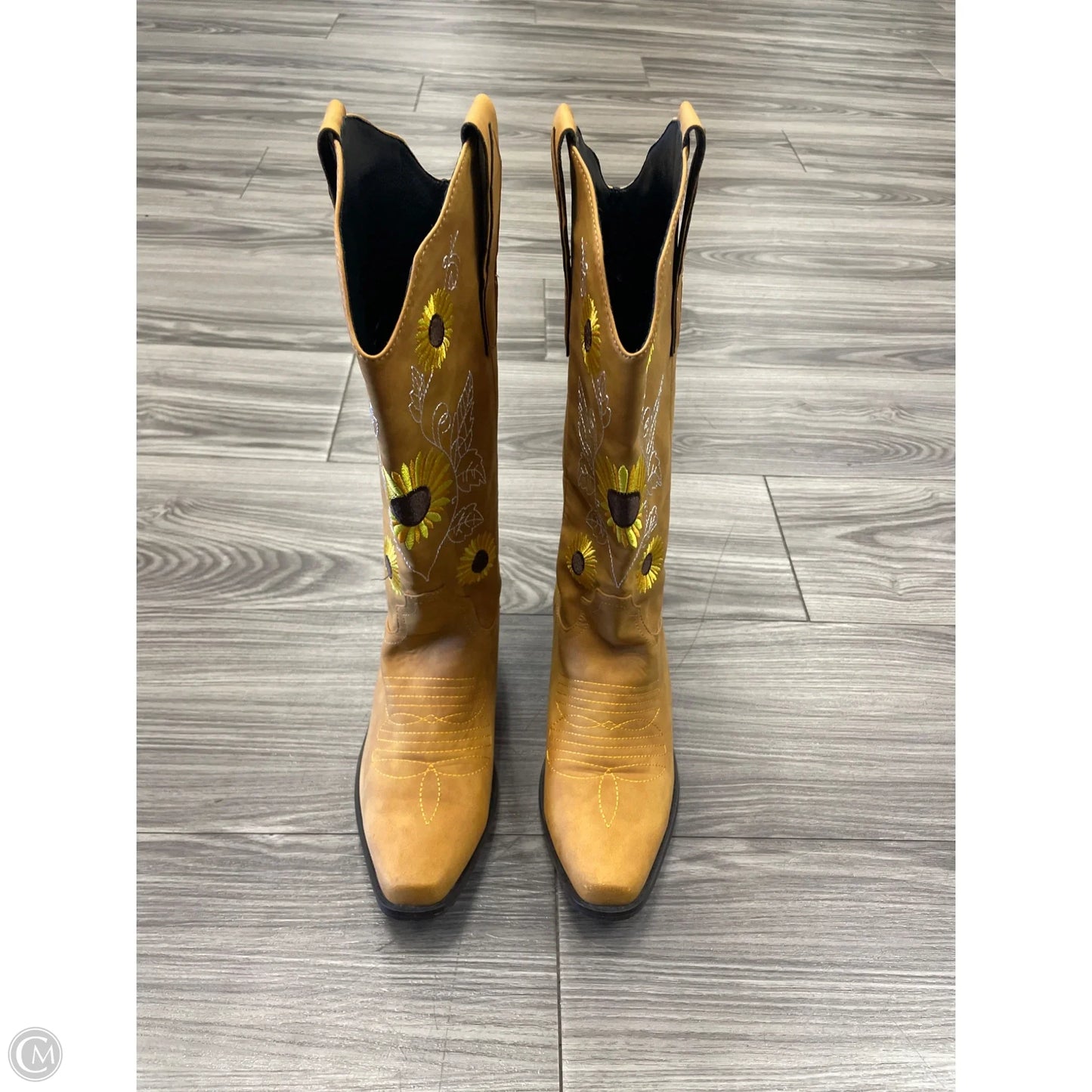 Boots Western By Clothes Mentor In Brown, Size: 7