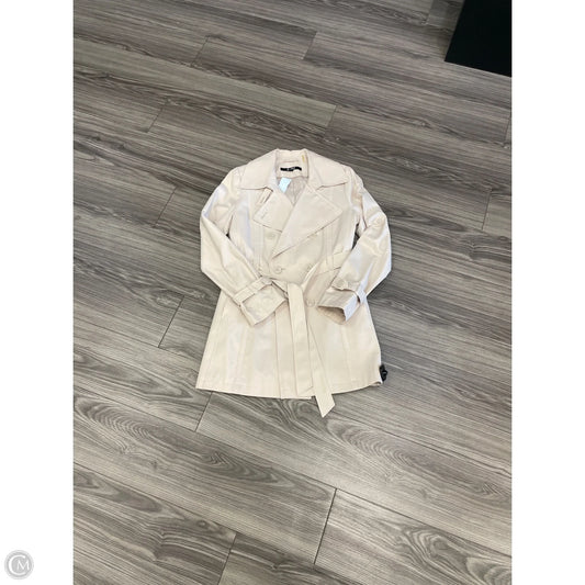 Coat Peacoat By Dkny In Cream, Size: M