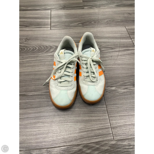 Shoes Sneakers By Adidas In Teal, Size: 9