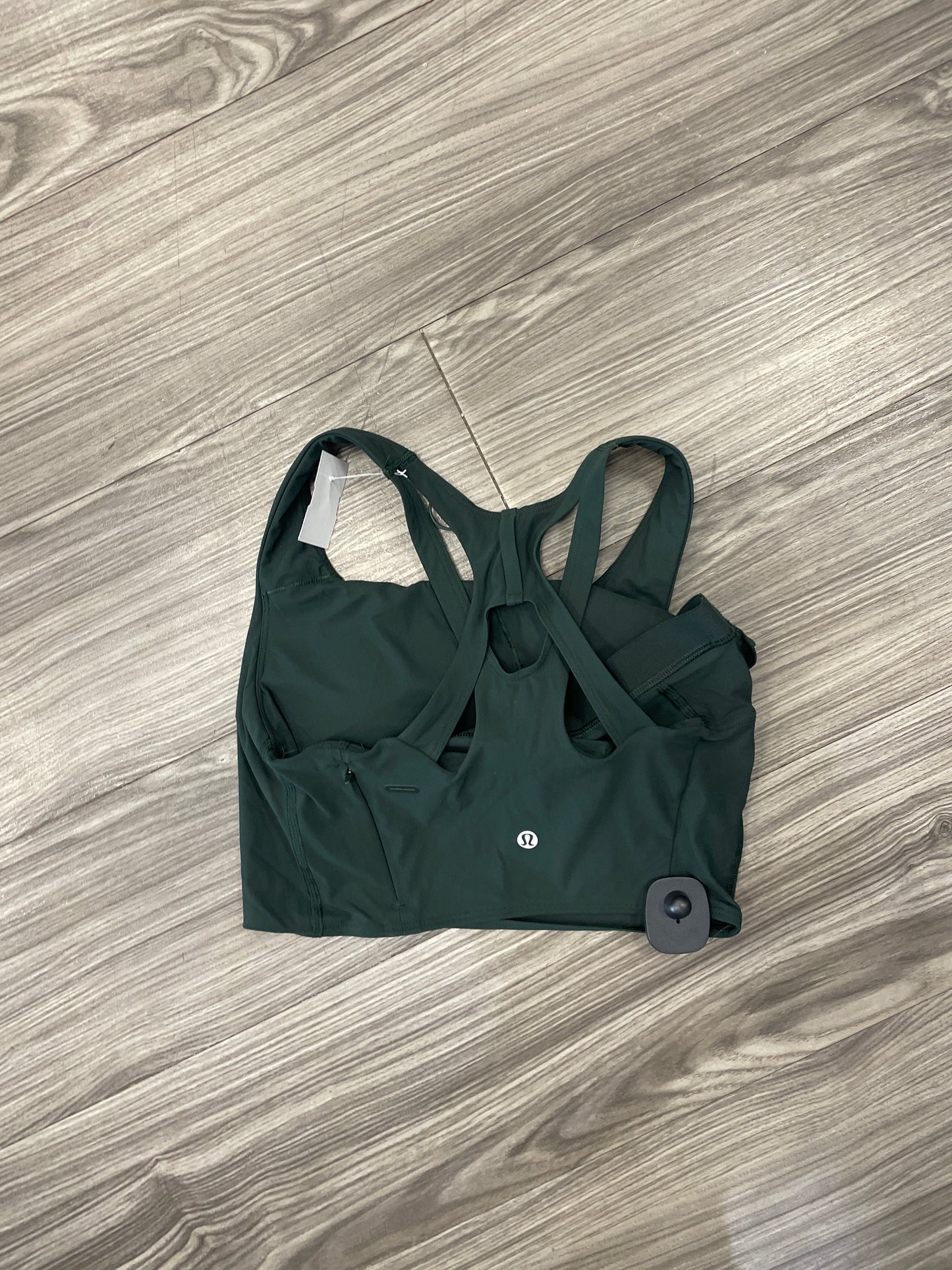 Athletic Bra By Lululemon In Green, Size: 8