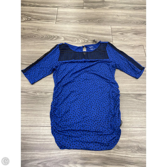 Maternity Top Short Sleeve By Motherhood, Size: S