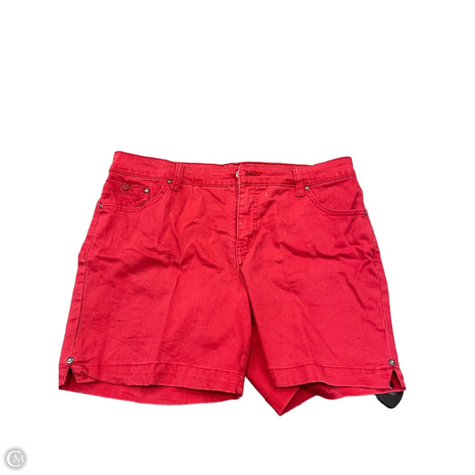 Shorts By Bandolino In Red, Size: 12