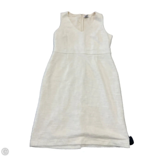 Dress Casual Midi By Nicole Miller In White, Size: 4