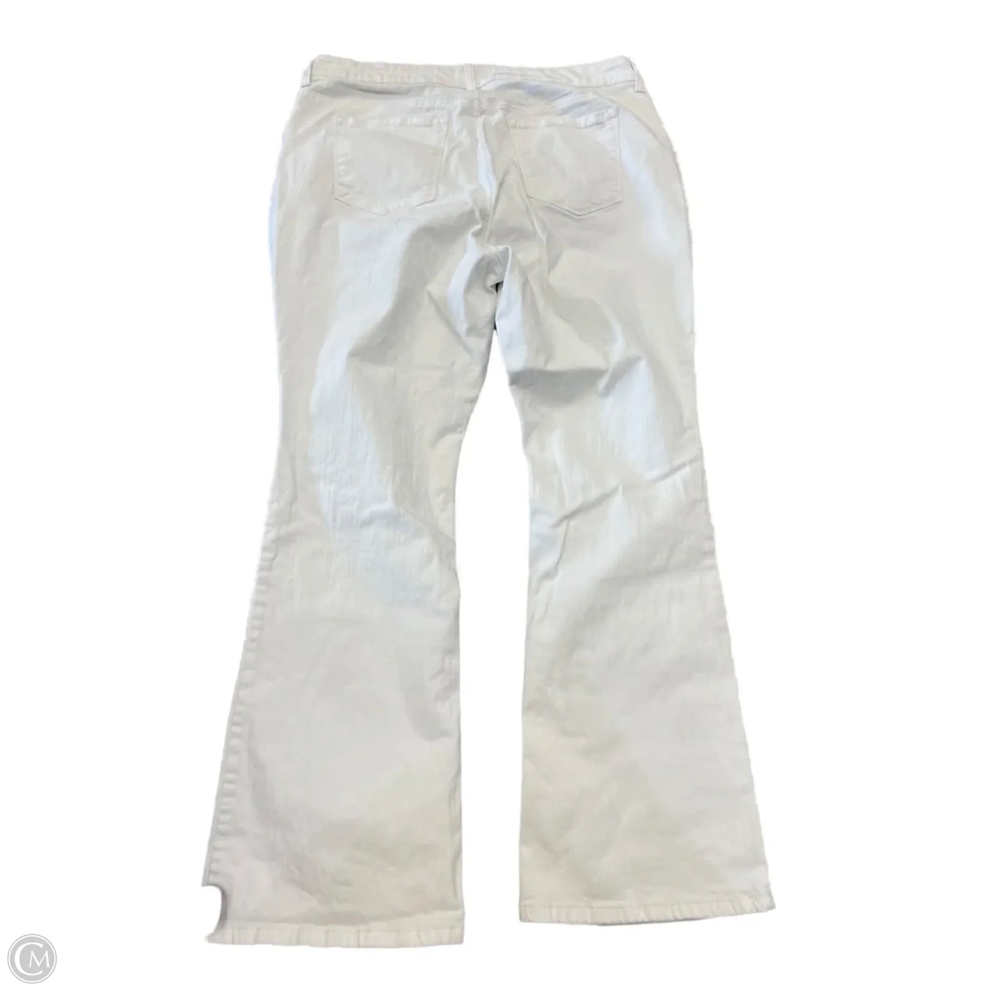 Jeans Flared By Jessica Simpson In White, Size: 18