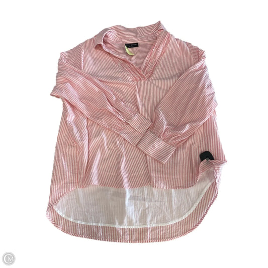 Top Long Sleeve By Lane Bryant In Pink, Size: 2x