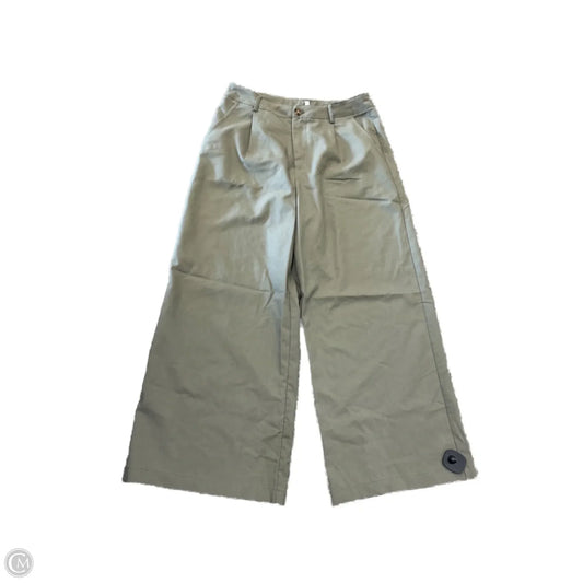Pants Wide Leg By Blue Rain In Green, Size: L