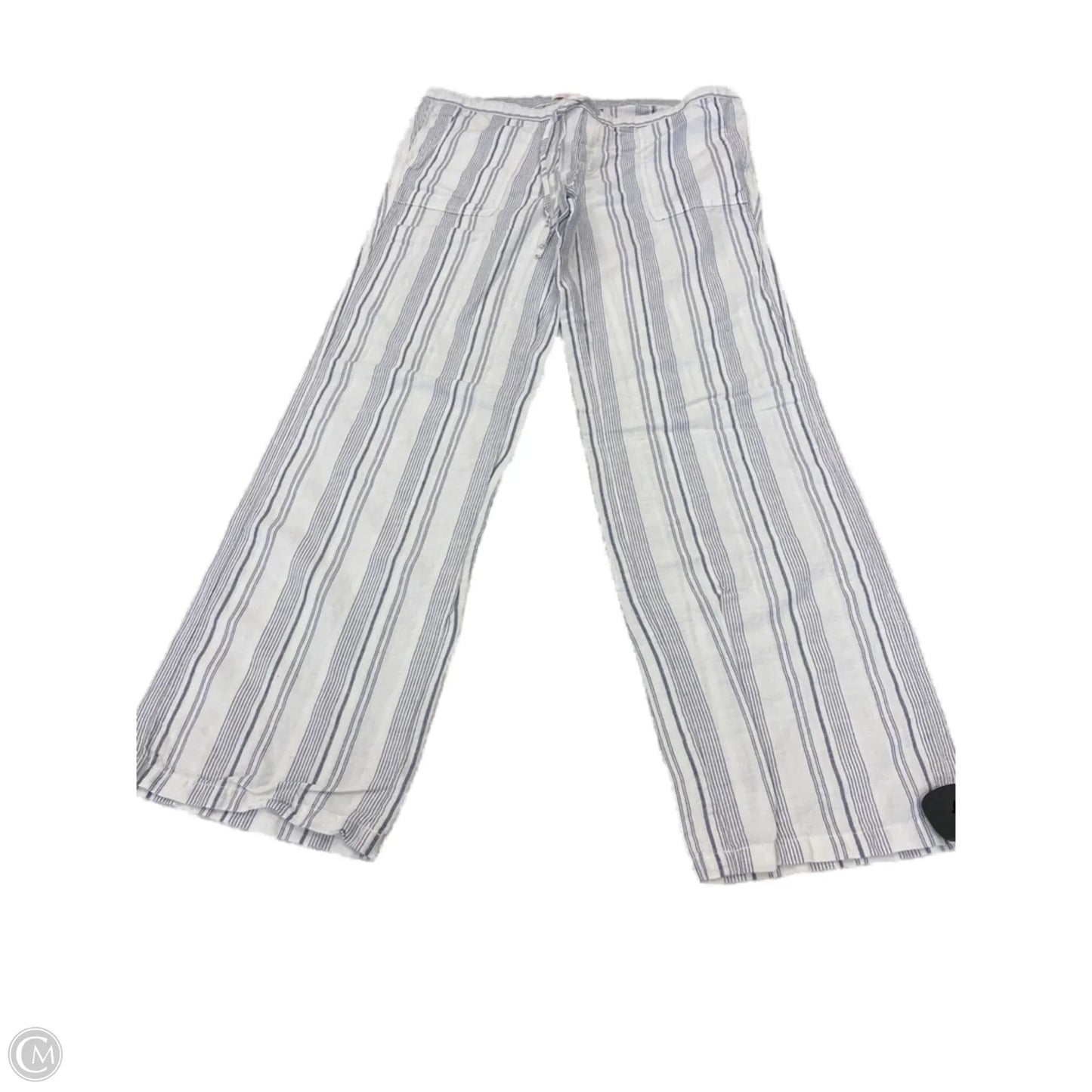 Pants Wide Leg By Victorias Secret In Striped Pattern, Size: S