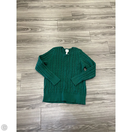 Sweater By St Johns Bay In Green, Size: 1x