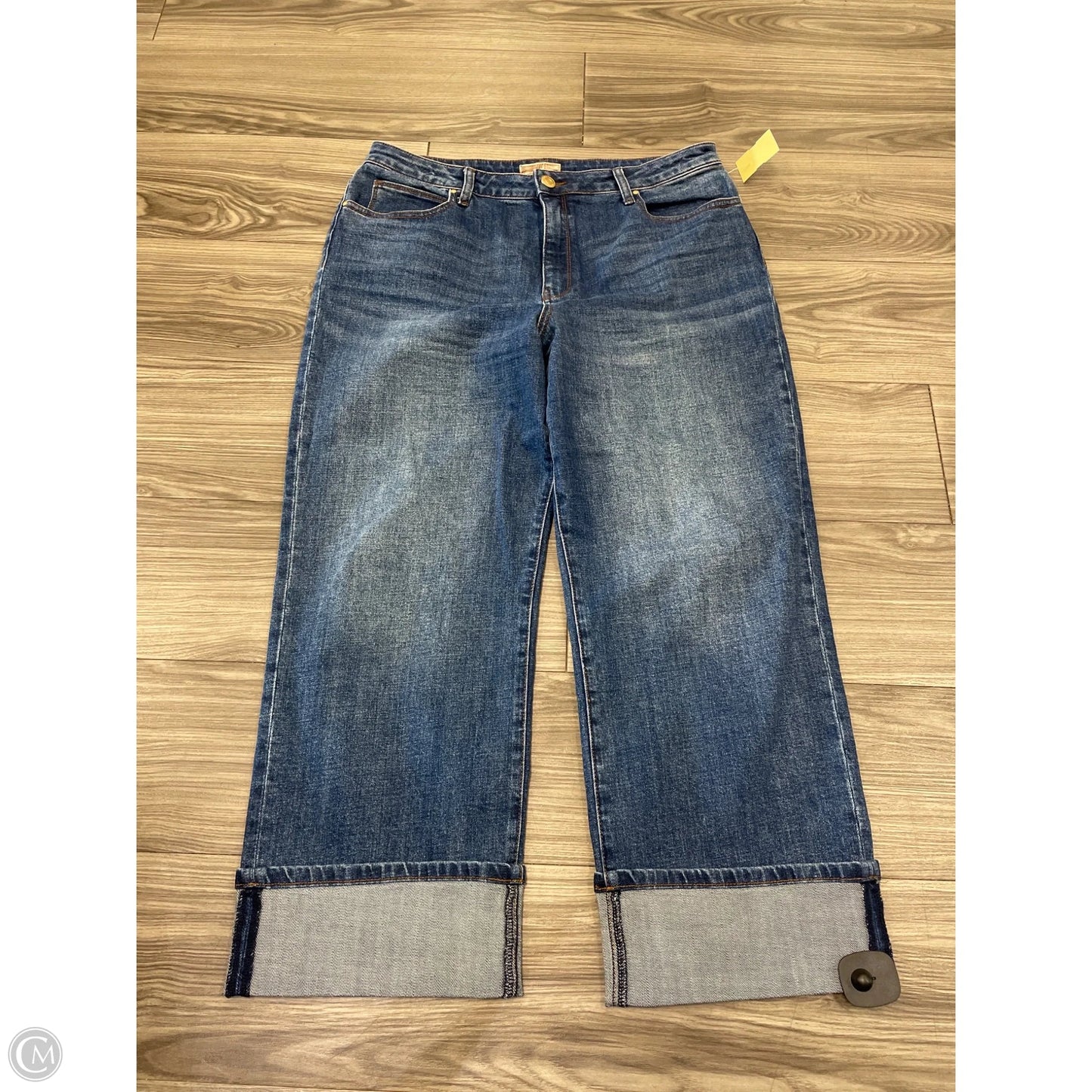 Jeans Wide Leg By Kut In Blue, Size: 12p