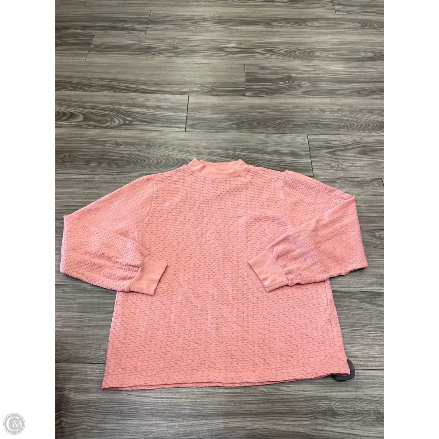 Top Long Sleeve By J. Crew In Pink, Size: Xl