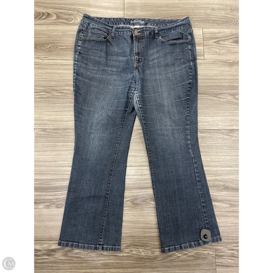 Jeans Boot Cut By St Johns Bay In Blue, Size: 22