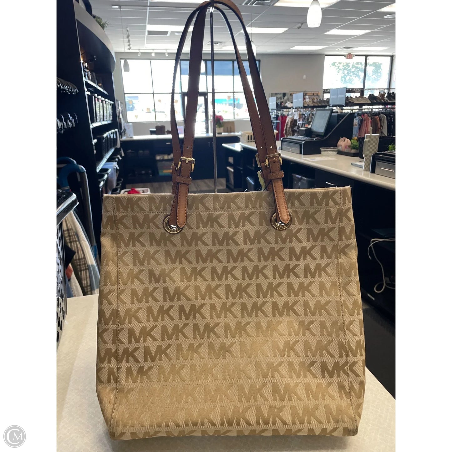 Tote Designer By Michael Kors, Size: Medium