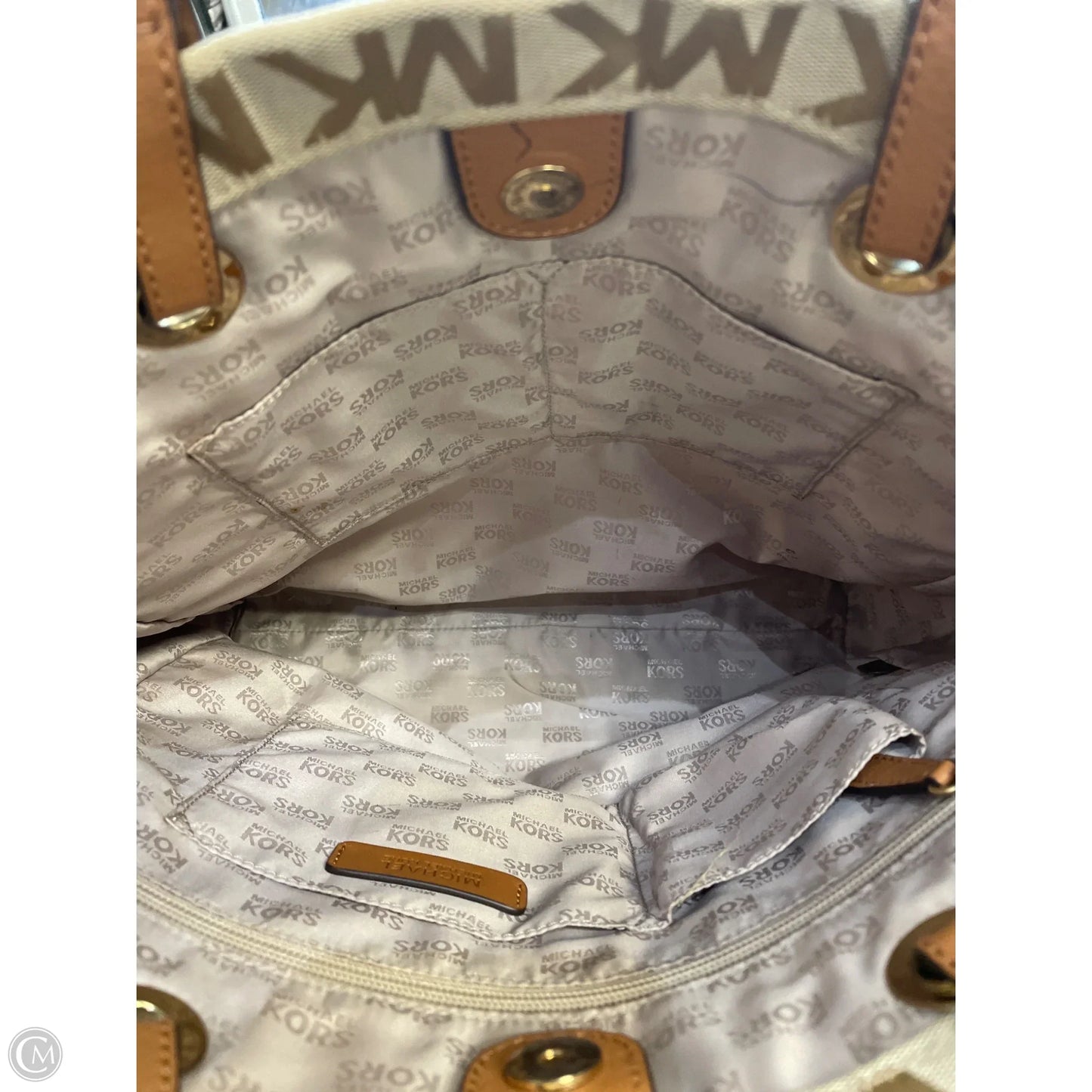 Tote Designer By Michael Kors, Size: Medium