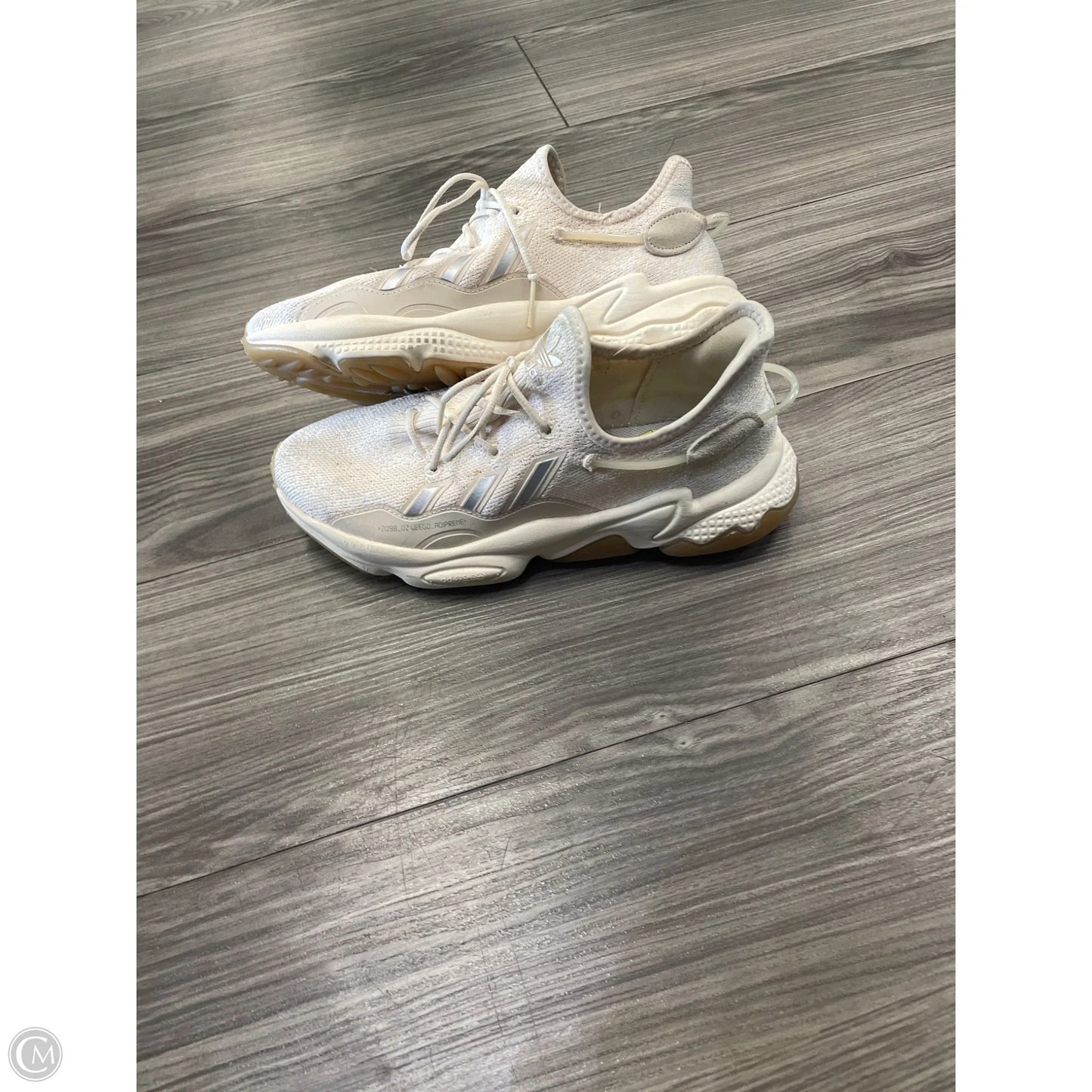 Shoes Sneakers By Adidas In Cream, Size: 7.5