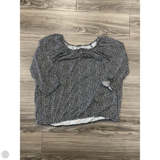 Top Long Sleeve Designer By Michael Kors In Black, Size: 2x