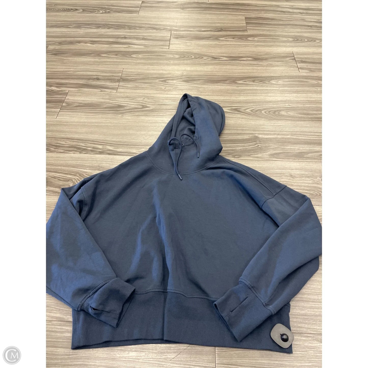 Athletic Sweatshirt Hoodie By Old Navy In Blue, Size: 2x