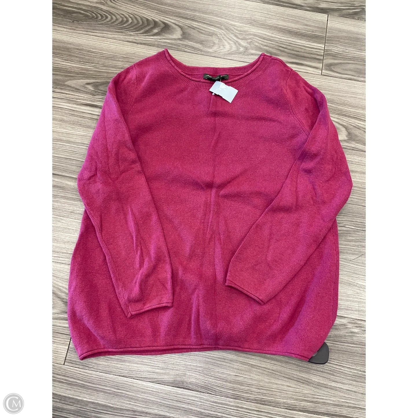 Sweater By Eddie Bauer In Pink, Size: L