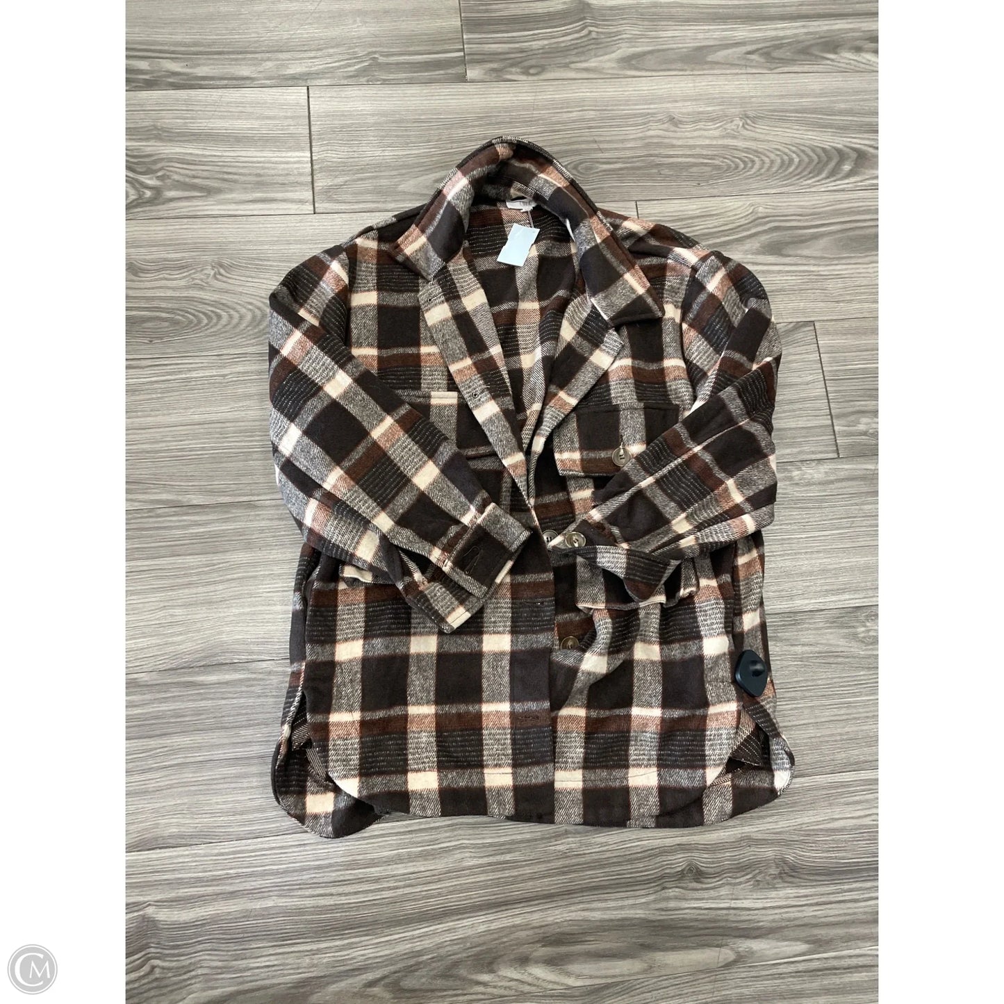 Jacket Other By Clothes Mentor In Plaid Pattern, Size: S