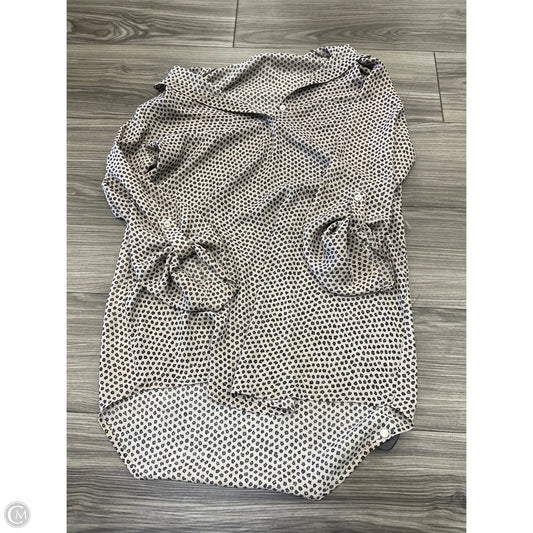 Top Long Sleeve By About A Girl In Floral Print, Size: M