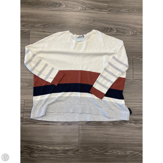 Sweater By Loft In Striped Pattern, Size: Xxl
