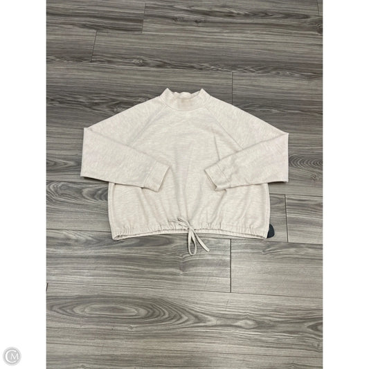 Sweatshirt Collar By Prologue In Cream, Size: Xl