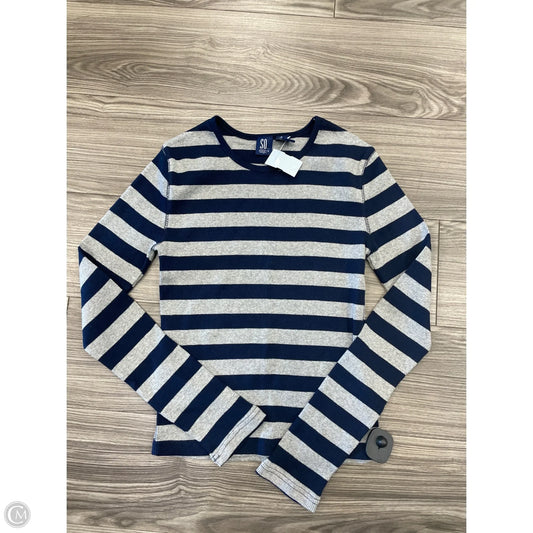 Top Long Sleeve By So In Striped Pattern, Size: L