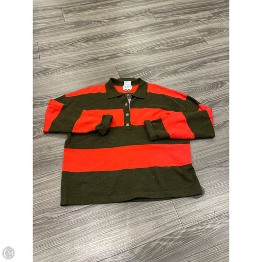 Sweater By Frnch In Striped Pattern, Size: L