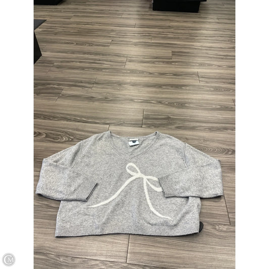 Sweater By American Eagle In Grey, Size: Xl