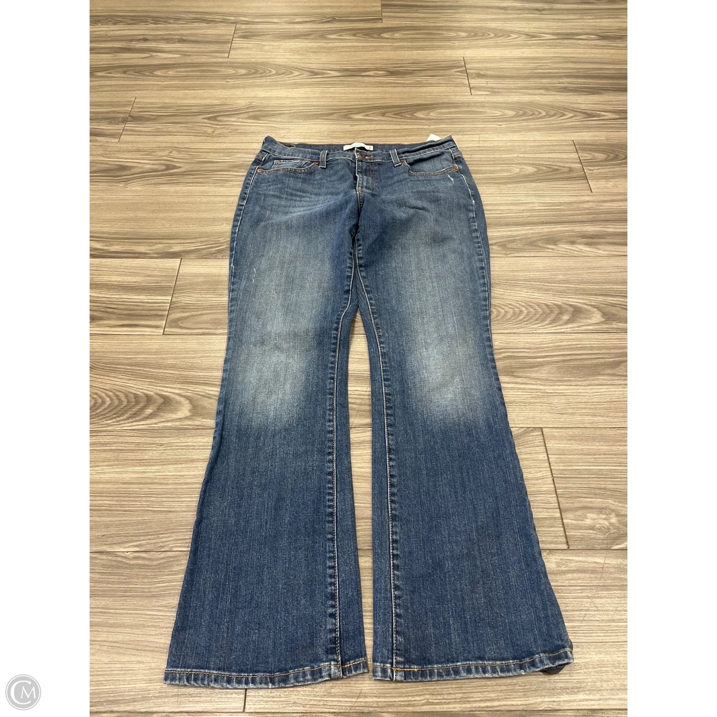 Jeans Boot Cut By Levis In Blue, Size: 12