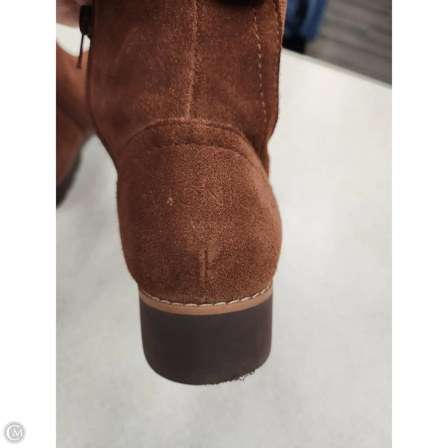 Boots Ankle Flats By Vionic In Brown, Size: 6.5