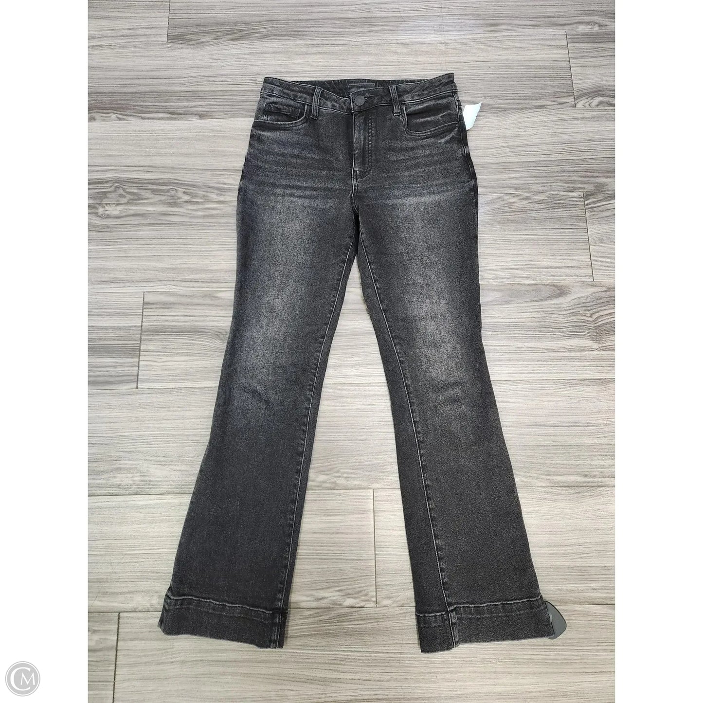 Jeans Boot Cut By Kut In Black, Size: 4