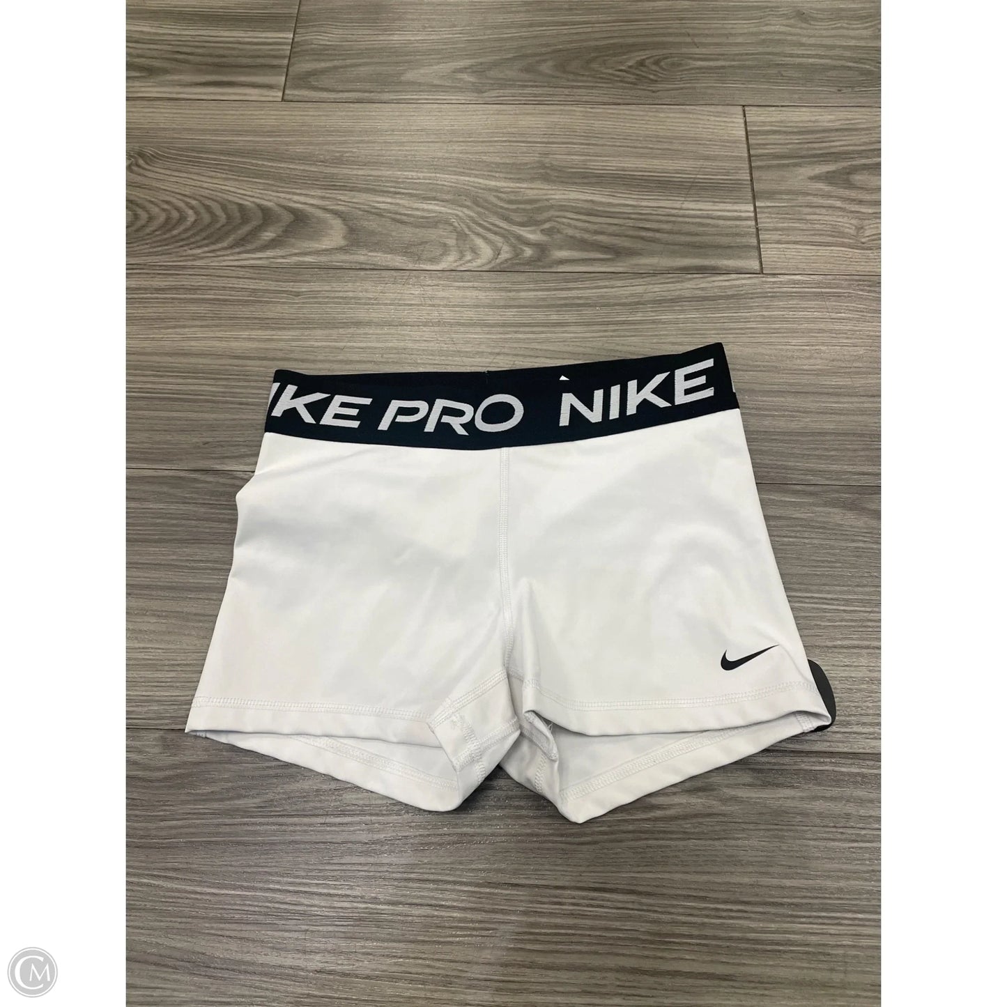 Athletic Shorts By Nike In White, Size: S