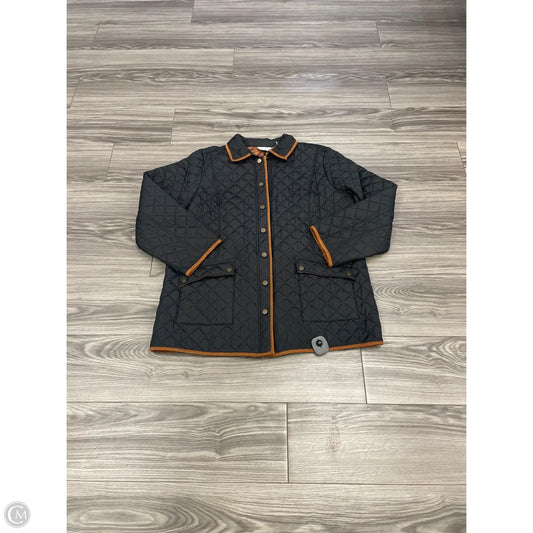 Jacket Puffer & Quilted By Joan Rivers In Black, Size: Xl