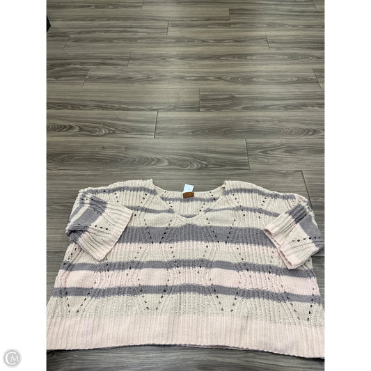 Sweater By Pol In Striped Pattern, Size: M