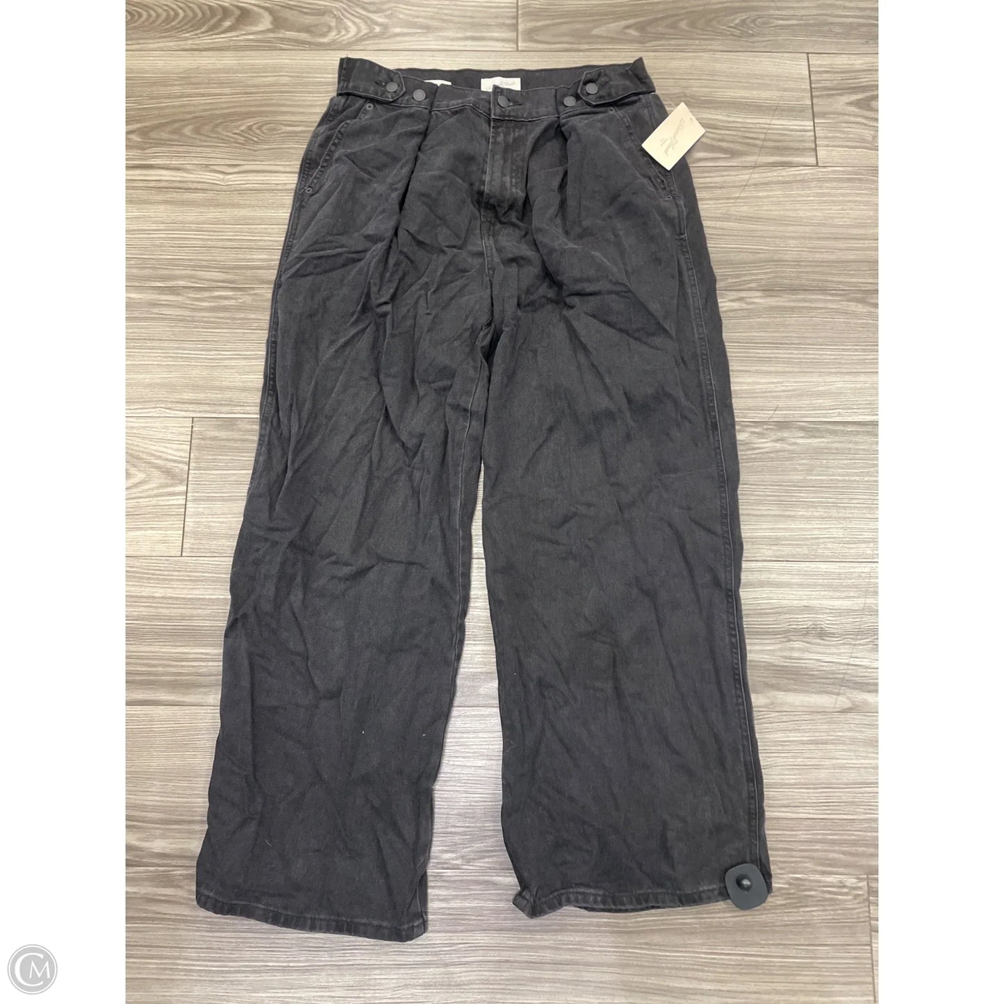 Jeans Wide Leg By Universal Thread In Black, Size: 10