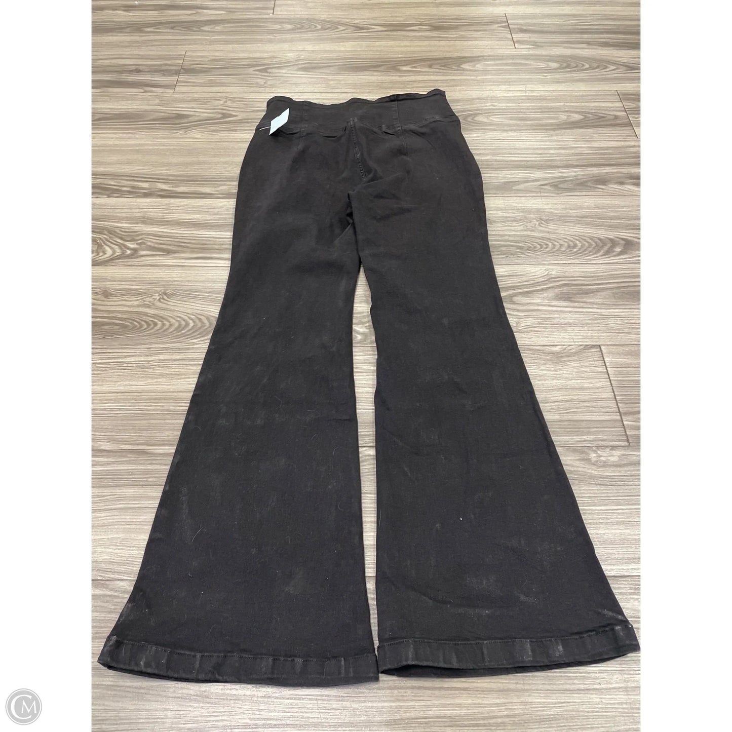 Jeans Flared By Pink Lily In Black, Size: 16