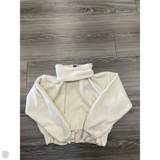 Sweatshirt Collar By Old Navy In Cream, Size: M