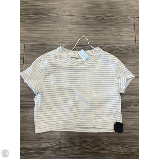 Top Long Sleeve By We The Free In Striped Pattern, Size: S