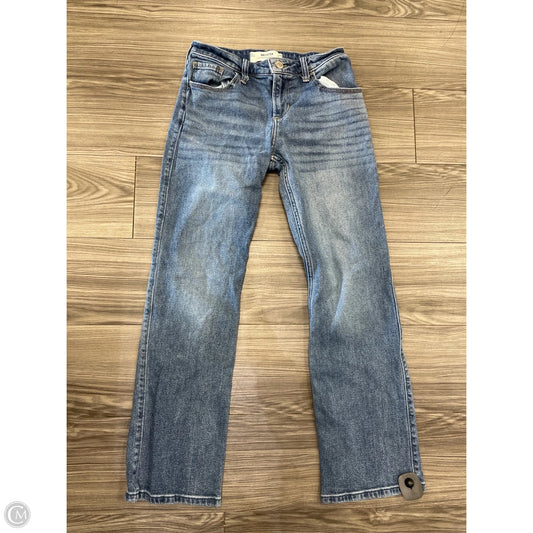 Jeans Wide Leg By Hollister In Blue, Size: 4
