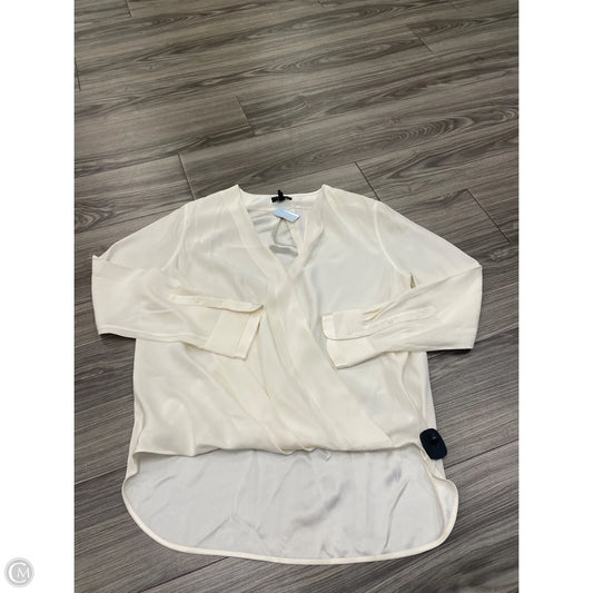 Top Long Sleeve By Rag And Bone In Cream, Size: L