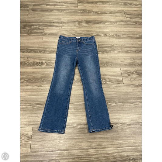 Jeans Boot Cut By Bleu In Blue, Size: 10p