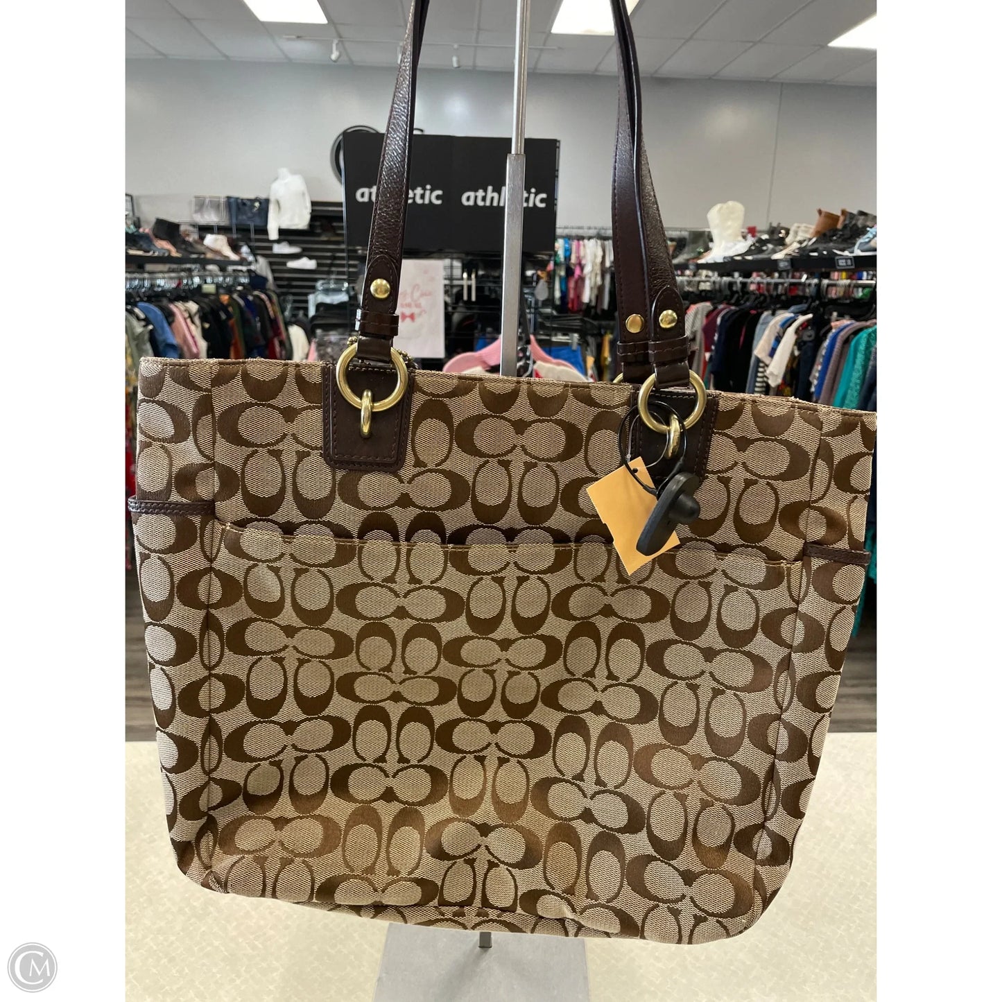 Handbag Designer By Coach, Size: Medium