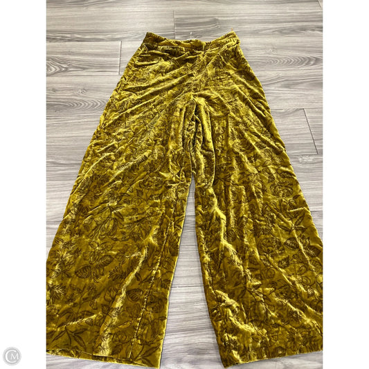 Pants Wide Leg By Anthropologie In Green, Size: 6