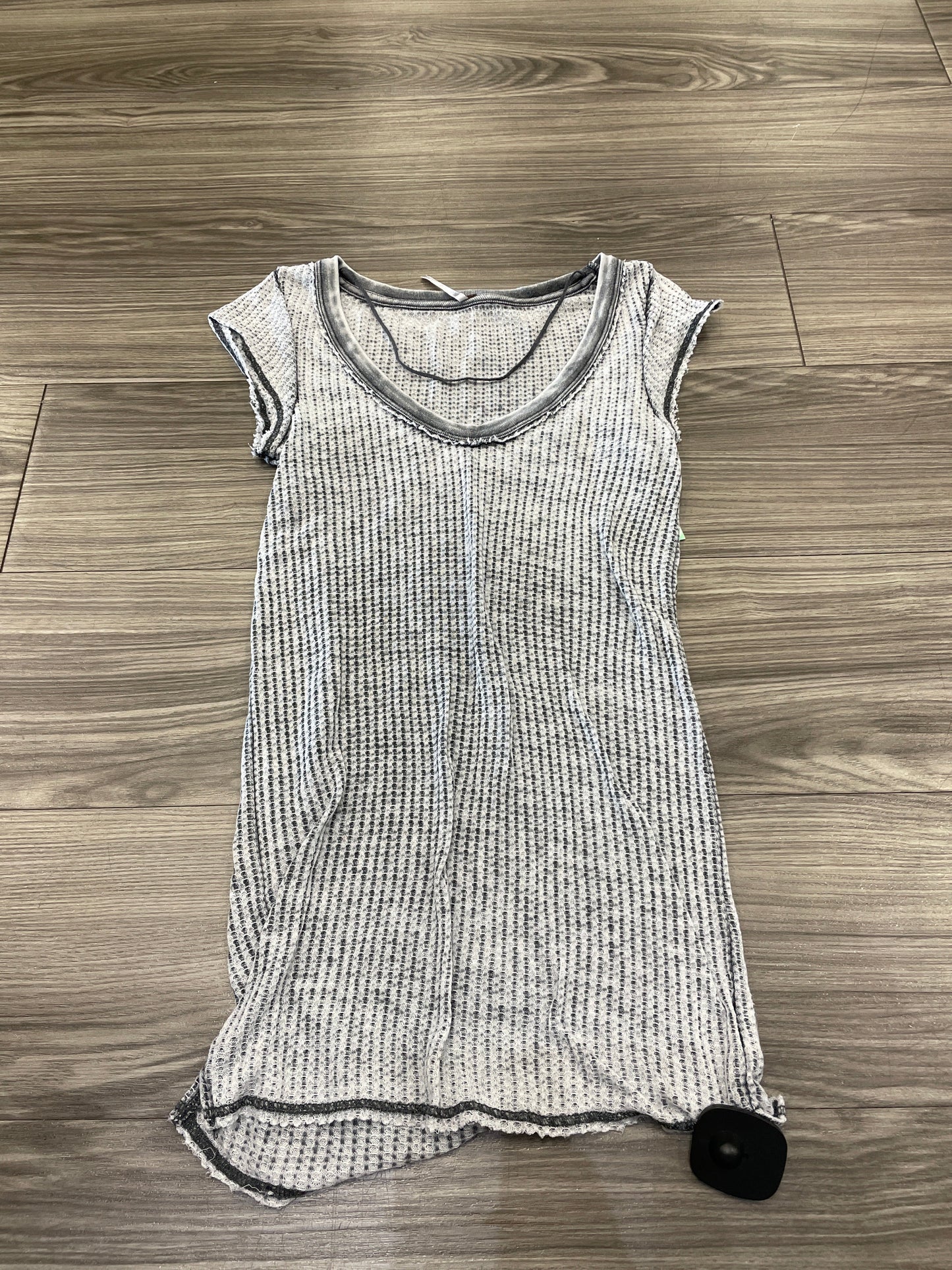 Grey Top Short Sleeve Free People, Size S